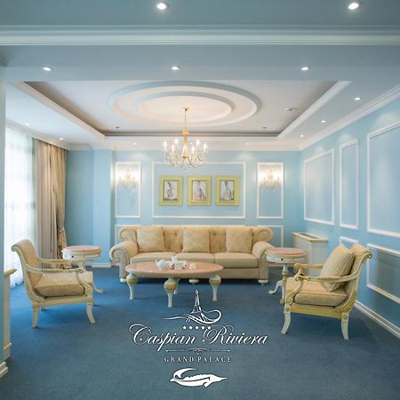 Caspian Riviera Grand Palace Hotel Aktau (Mangystau) Exterior foto A room at the hotel