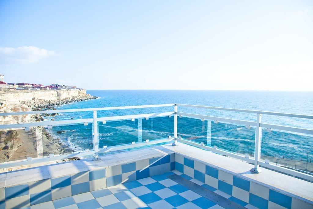 Caspian Riviera Grand Palace Hotel Aktau (Mangystau) Exterior foto View of the sea from the lighthouse