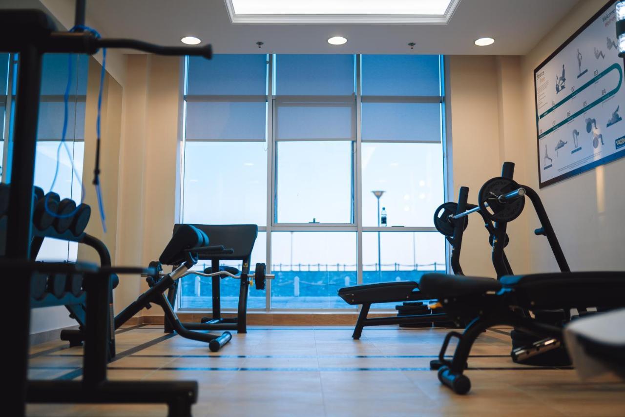 Caspian Riviera Grand Palace Hotel Aktau (Mangystau) Exterior foto The gym at the hotel